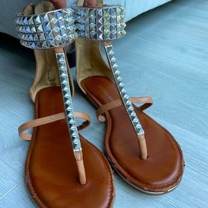 Gianni Bini studded leather sandals